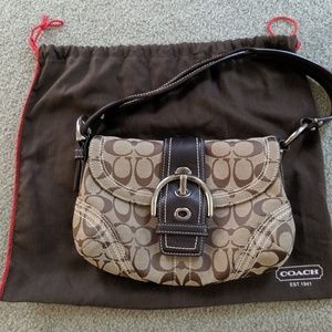 Coach Soho signature hobo bag
